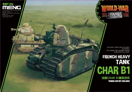 Meng Model - French Heavy Tank Char B1