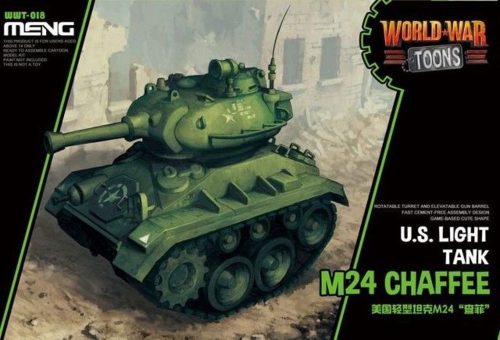 Meng Model - U.S. Light Tank M24 Chaffee (CARTOON MODEL)