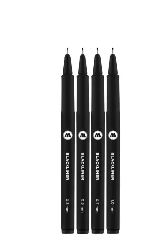 Molotow - Blackliner Set 2