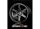Mothobby Bnds - RACING Wheels & Tyres Set 7.4MM-8.9MM BLACK CHROME4 pcs