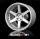 Mothobby Bnds - RACING Wheel & Tire Set 8 mm9.8 mm White4 pcs.