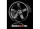 Mothobby Bnds - RACING Wheels & Tyres Set 7.4MM-8.9MM BLACK CHROME4 pcs