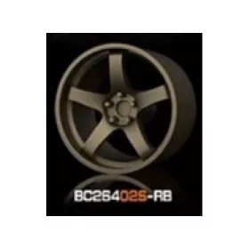   Mothobby Bnds - RACING Wheels & Tyres Set 7.4MM-8.9MM BRONZE4 pcs