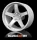 Mothobby Bnds - RACING Wheel & Tire Set 8 mm9.8 mm White4 pcs.