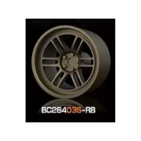   Mothobby Bnds - RACING Wheels & Tyres Set 7.4MM-8.9MM BRONZE4 pcs