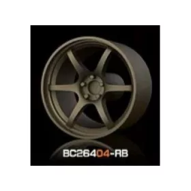   Mothobby Bnds - RACING Wheels & Tyres Set 8MM-9.8MM BRONZE4 pcs