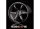 Mothobby Bnds - RACING Wheels & Tyres Set 7.4MM-8.9MM BLACK CHROME4 pcs
