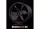 Mothobby Bnds - RACING Wheels & Tyres Set 7.4MM-8.9MM GLOSS BLACK4 pcs