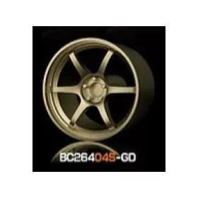   Mothobby Bnds - RACING Wheels & Tyres Set 7.4MM-8.9MM GOLD4 pcs