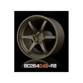   Mothobby Bnds - RACING Wheels & Tyres Set 7.4MM-8.9MM BRONZE4 pcs