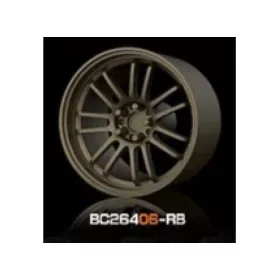   Mothobby Bnds - RACING Wheels & Tyres Set 8MM-9.8MM BRONZE4 pcs