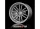 Mothobby Bnds - RACING Wheels & Tyres Set 8MM-9.8MM SILVER4 pcs