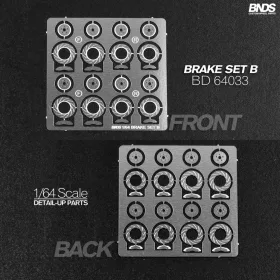 Mothobby Bnds - PHOTO-ETCHED BRAKE SET Bunpainted metal