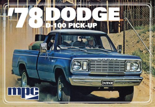 MPC - 1:25 1978 Dodge D100 Custom Pickup (2T)