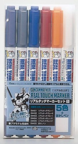 Mr Hobby - Gunze - Mr Hobby -Gunze Real Touch Marker Set 1