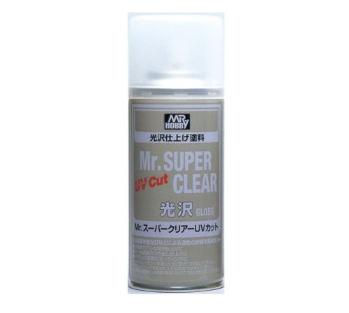 Mr. Hobby - Mr. Super Clear UV Cut Gloss Spray B522