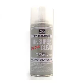 Mr Hobby - Mr. Super Clear UV Cut Flat Spray B-523 (170 ml)