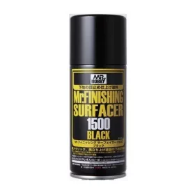   Mr Hobby - Mr. Finishing Surfacer Spray Acer 1500 Black B-526 (170 ml)