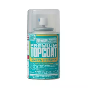 Mr Hobby - Mr. Premium Top Coat SemiGloss Spray B602