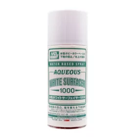 Mr Hobby - Aqueous Surfacer White Spray 1000 B-612 (170 ml)