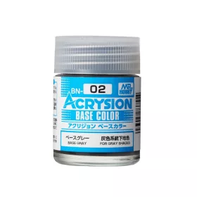 Mr Hobby - Acrysion Base Color (18 ml) Base Grey BN-02