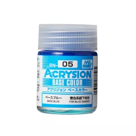 Mr Hobby - Acrysion Base Color (18 ml) Base Blue BN-05