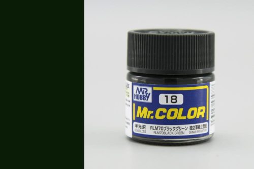 Mr. Hobby - Mr. Color C018 RLM70 Black Green