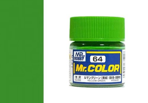 Mr. Hobby - Mr. Color C064 Yellow Green