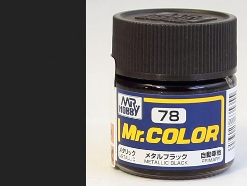 Mr. Hobby - Mr. Color C078 Metal Black