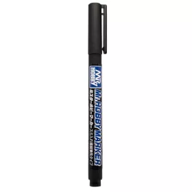 Mr Hobby - Mr Hobby Marker Super Fine Tip Brush Pen Black