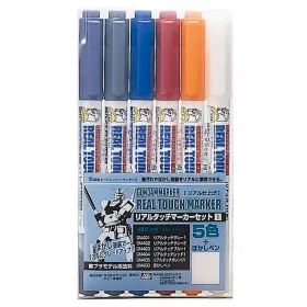 Mr Hobby - GMS-112 Gundam Marker Real Touch Marker Set 1