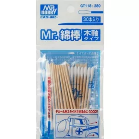 Mr Hobby - Mr. Cotton Swab Set (Wooden Stick Type)