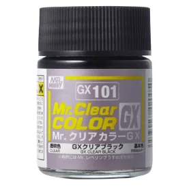 Mr Hobby - Mr. Clear Color GX (18 ml) Clear Black