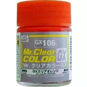 Mr Hobby - Mr. Clear Color GX (18 ml) Clear Orange