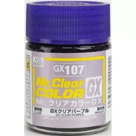 Mr Hobby - Mr. Clear Color GX (18 ml) Clear Purple