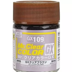 Mr Hobby - Mr. Clear Color GX (18 ml) Clear Brown