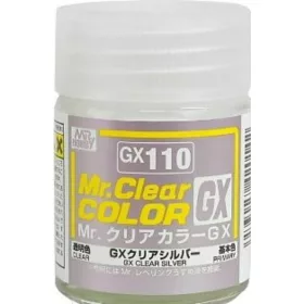 Mr Hobby - Mr. Clear Color GX (18 ml) Clear Silver