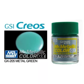 Mr Hobby - Gx-205 Mr. Color Gx (18 Ml) Metal Green