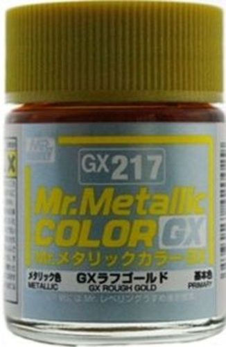 Mr Hobby - Gunze - Mr Hobby -Gunze Mr. Metallic Color GX (18 ml) Rough Gold