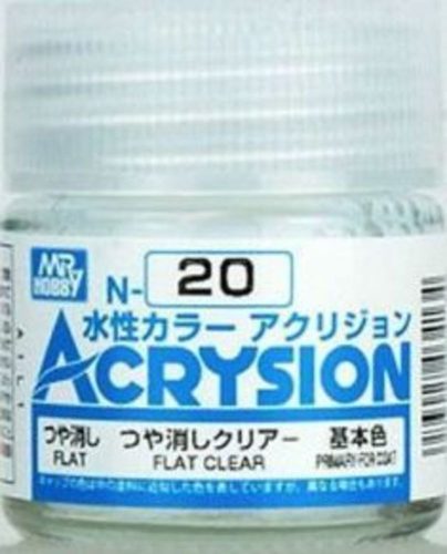 Mr. Hobby - Mr Hobby -Gunze Acrysion (10 ml) Flat Clear