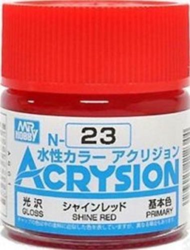 Mr. Hobby - Mr Hobby -Gunze Acrysion (10 ml) Shine Red