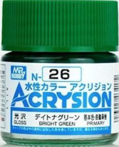 Mr. Hobby - Mr Hobby -Gunze Acrysion (10 ml) Bright Green