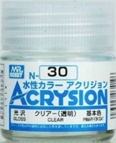 Mr. Hobby - Mr Hobby -Gunze Acrysion (10 ml) Clear