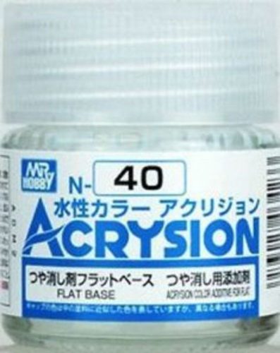 Mr. Hobby - Mr Hobby -Gunze Acrysion (10 ml) Flat Base
