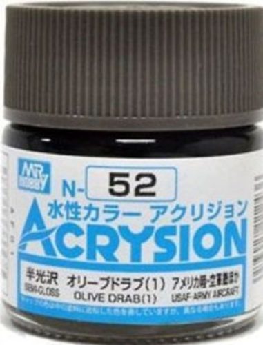 Mr. Hobby - Mr Hobby -Gunze Acrysion (10 ml) Olive Drab (1)