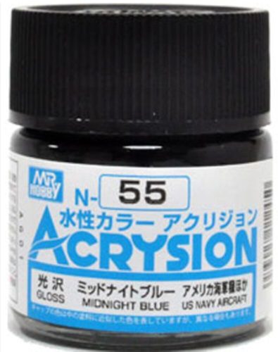Mr. Hobby - Mr Hobby -Gunze Acrysion (10 ml) Midnight Blue