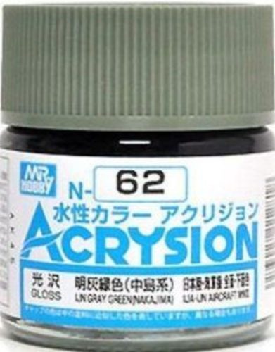 Mr. Hobby - Mr Hobby -Gunze Acrysion (10 ml) IJN Gray Green (Nakajima)