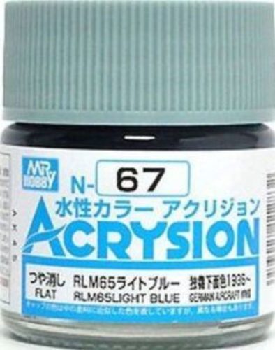 Mr Hobby - Gunze - Mr Hobby -Gunze Acrysion (10 ml) RLM65 Light Blue