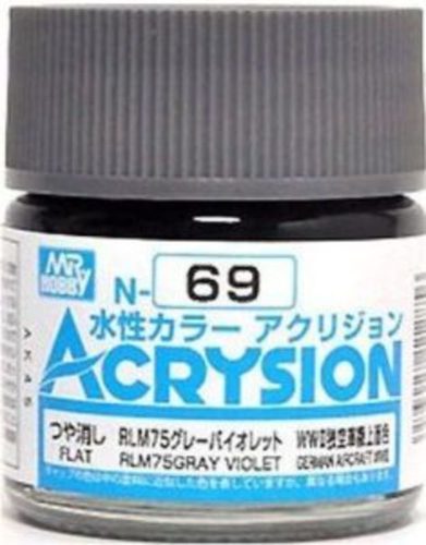 Mr Hobby - Gunze - Mr Hobby -Gunze Acrysion (10 ml) RLM75 Gray Violet