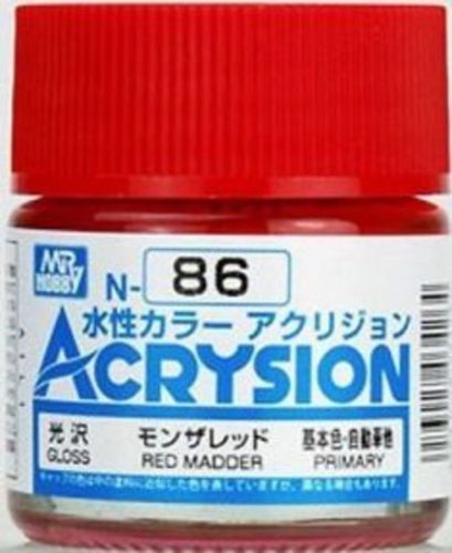 Mr. Hobby - Mr Hobby -Gunze Acrysion (10 ml) Red Madder